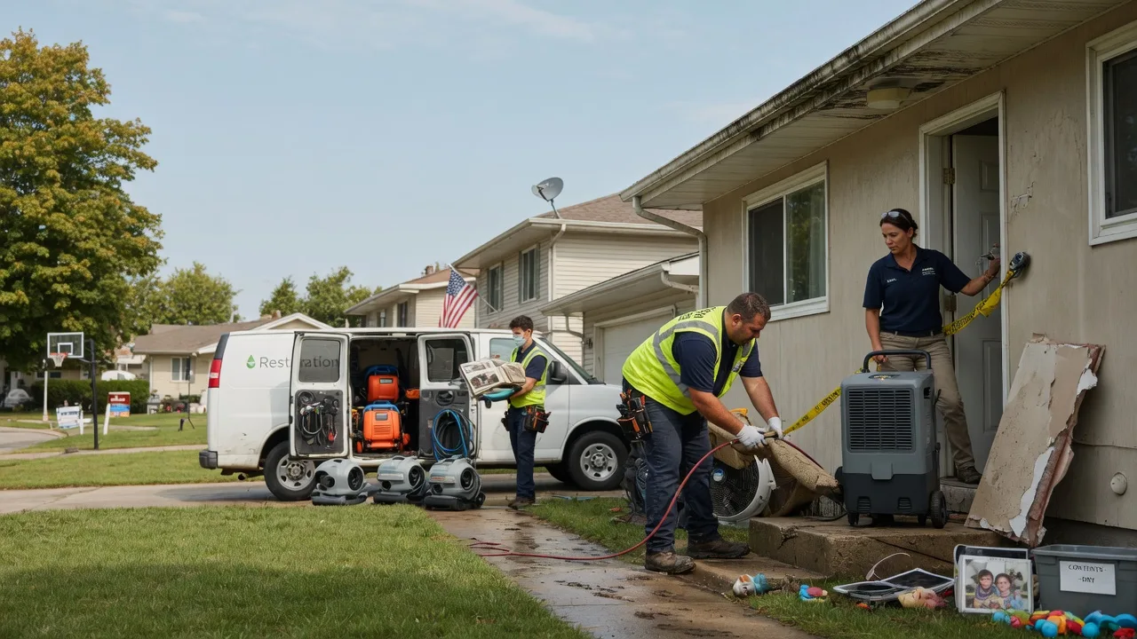 Water Damage Restoration in Indian River, MI near me